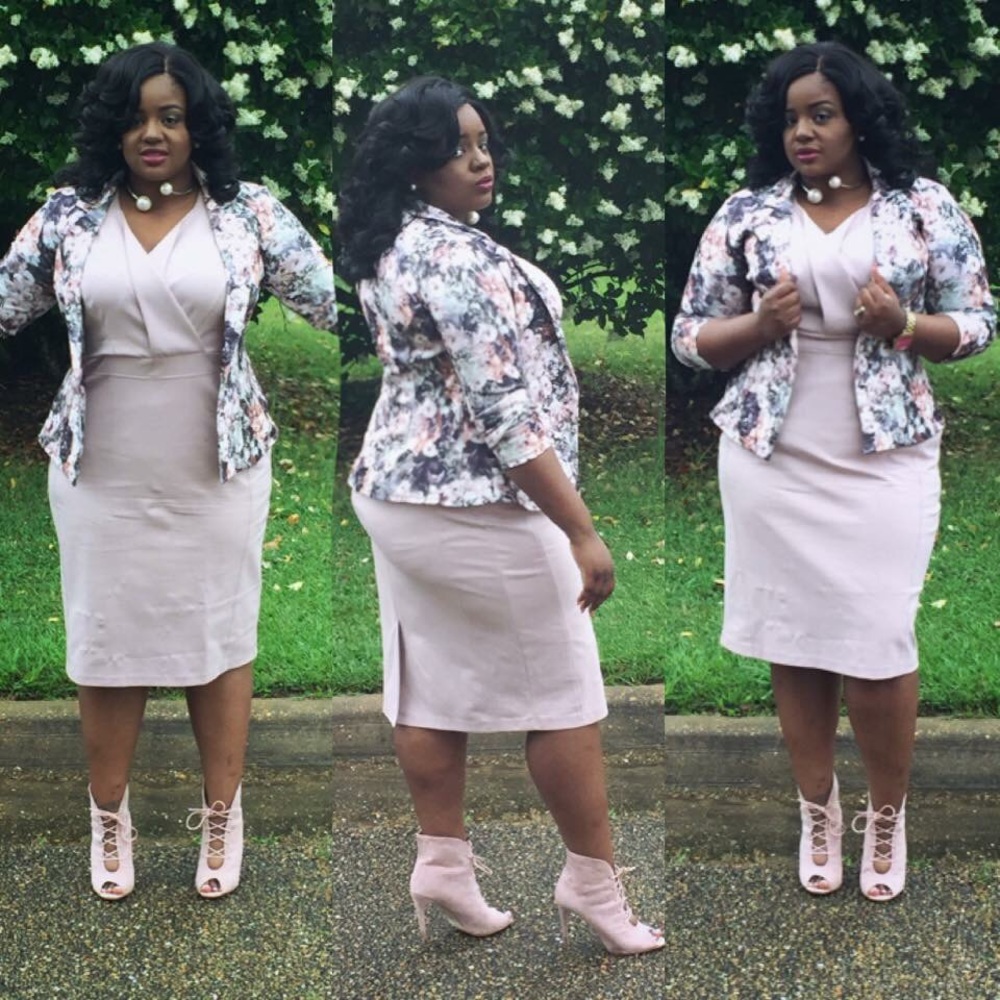 Floral Blazer